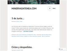 Tablet Screenshot of minervaoatenea.com